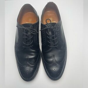 Allen Edmonds Men’s Classic Black Leather Oxfords Dress Shoes Size 9.5 2E LaceUp